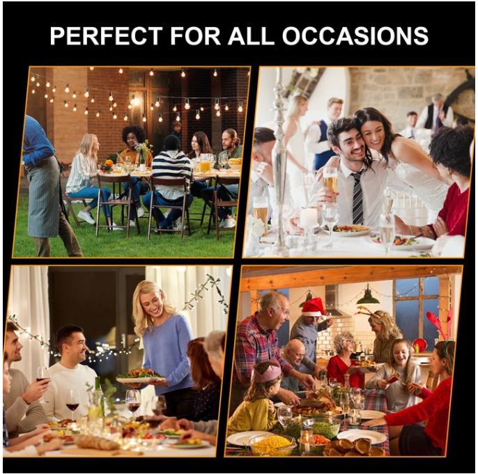 Chafing Dish Buffet Set 4 Pack,5QT Round Stainless Steel Chafing Dishes for Buffet with Glass Lid & Holder,Chafers and Buffet Warmers Set for Parties, Events,Gold