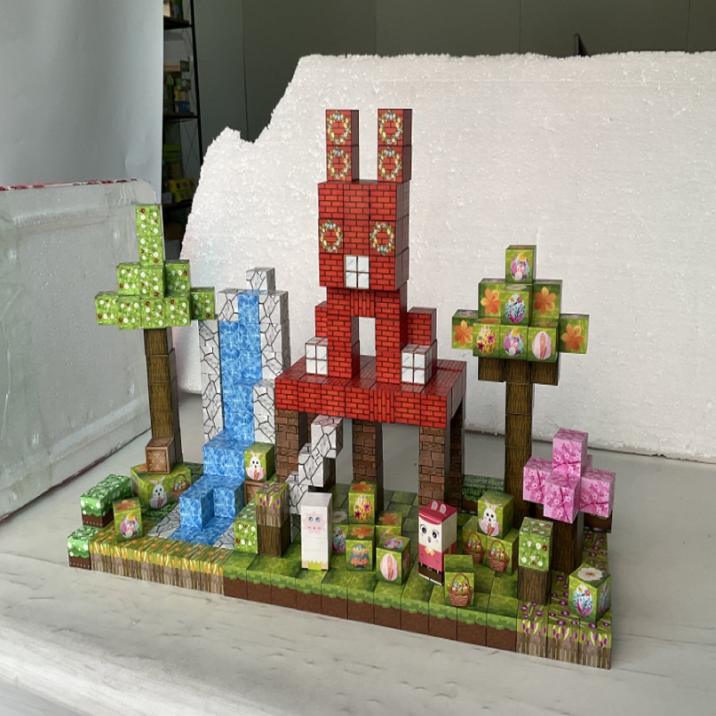 100PCS Magnetic Blocks,Farm-Forest Animals Magnetic Building Toy with Flowers--carrot-Bunnies, For Boys & Girls Age 3-5 6-8, Sensory Toys For Toddlers Gifts For 3+ Years Old Girls Boys