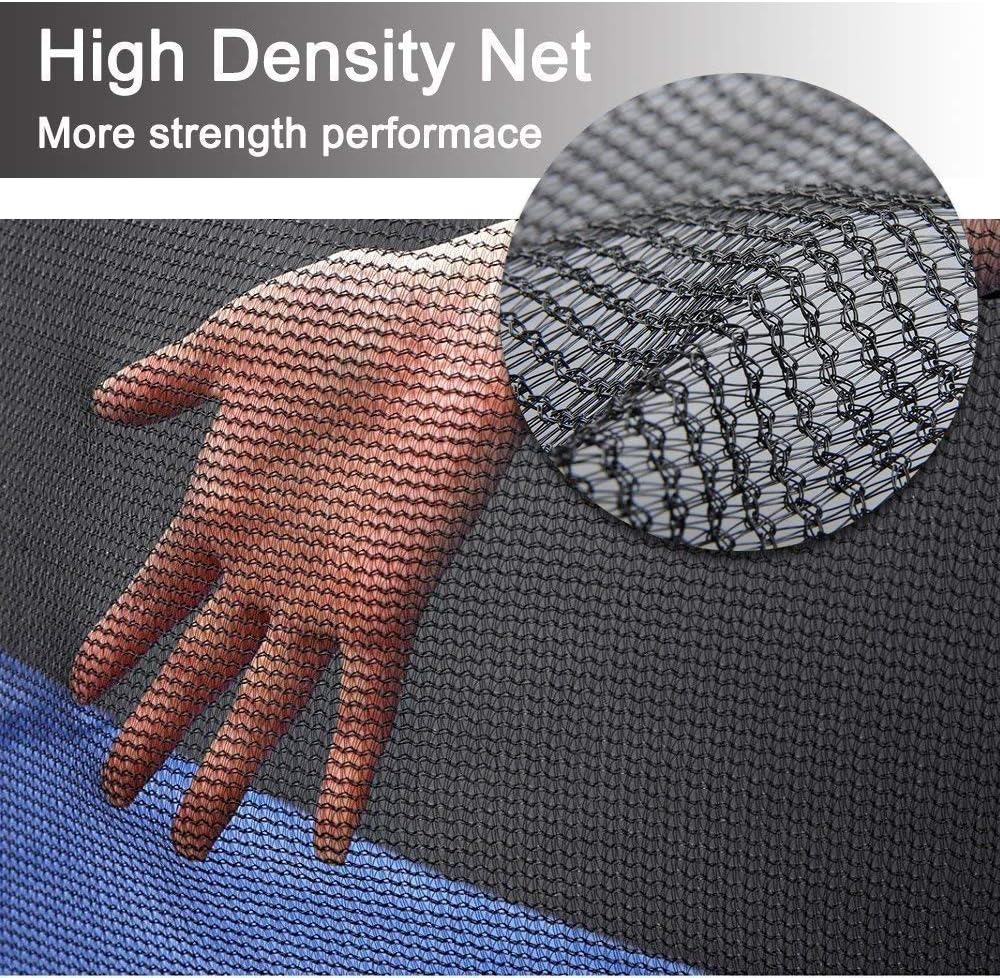 Trampoline Flex Enclosure Net Trampoline Enclosure Net PE Trampoline Flex Net Replacement For 6 Poles Round Frame Trampolines