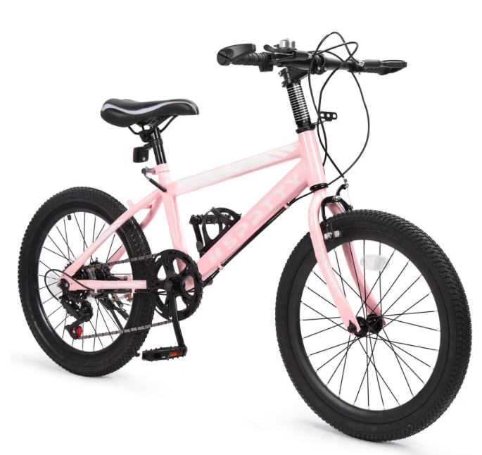 SPPTTY 20-24 inch Bike,6-Speed Mountain Bike for Men Women Boys Girls,Comfort Saddle