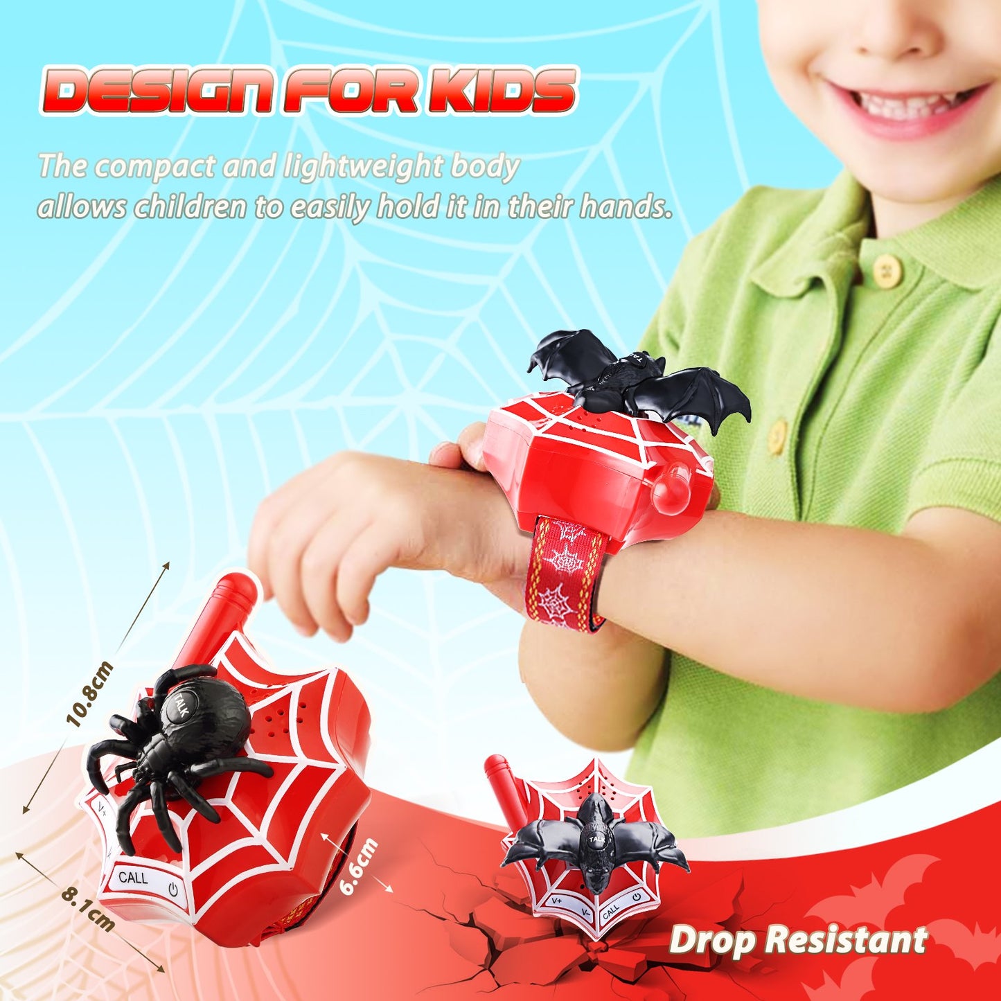 Walkie Talkies For Kids, 2 Way Radio, Outdoor Toys Kids Walkie Talkies , Christmas And Birthday Gifts For Boys Girls Ages 3-8