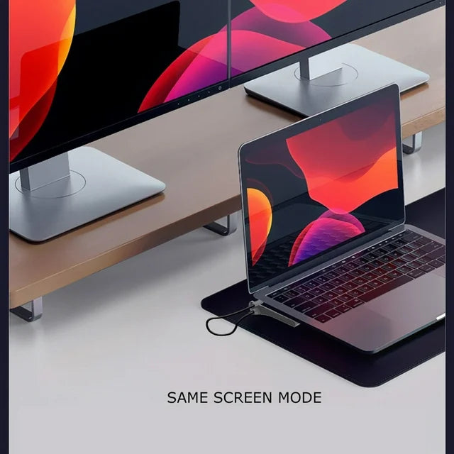 USB C Docking Station 12-in-1 USB C Hub with Dual HD-MI 4K Monitors Ports, 3 USB A Port, 87W PD Charging, TF/SD Card Reader, VGA, RJ45 LAN Port, USB C 3.0 Adapter for PC/Laptop/Phone