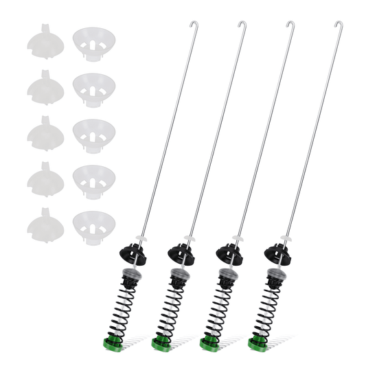 FAGINEY 4PCS W11130362 Washer Suspension Rod Kit 23.2 Inch Compatible with Maytag Washer Replaces W10594080 W10735786 W10748956