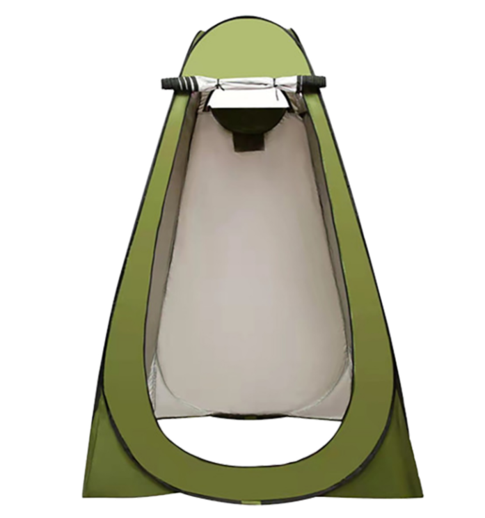 Shower Tent Pop Up Privacy Shelter Outdoor Foldable Dressing Room Bathroom Changing Room Privacy Tent Portable Toilet Shower Tent for Camping with Carry Bag, Green