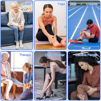 AMONSEE Leg Massager with Heat and Compression, Relaxation and Pain Relief with 6 Modes 3 Vibration
