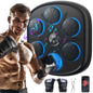 2024 Upgraded Adult Smart Music Boxing Machine, Electronic Boxing Machine with Boxing Gloves, Boxing Music Fitness Machine with Smart Display, Smart Boxing Machine Wall-mounted Music for Home and Gym