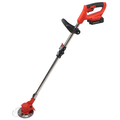 Cordless Weed Wacker Telescopic Foldable Rechargeable Small Electric Lawn Edger Tool for Garden
