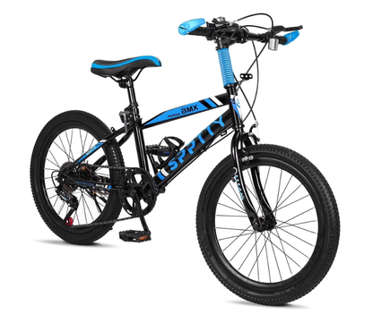 SPPTTY 20-24 inch Bike,6-Speed Mountain Bike for Men Women Boys Girls,Comfort Saddle,Yellow