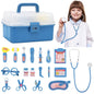 22 Pcs Doctor Kit for Kids,Deluxe Pretend Play Medical Kit Toy with Real Stethoscope, Doctor Toys for Toddlers Boys Girls Ages 3-8