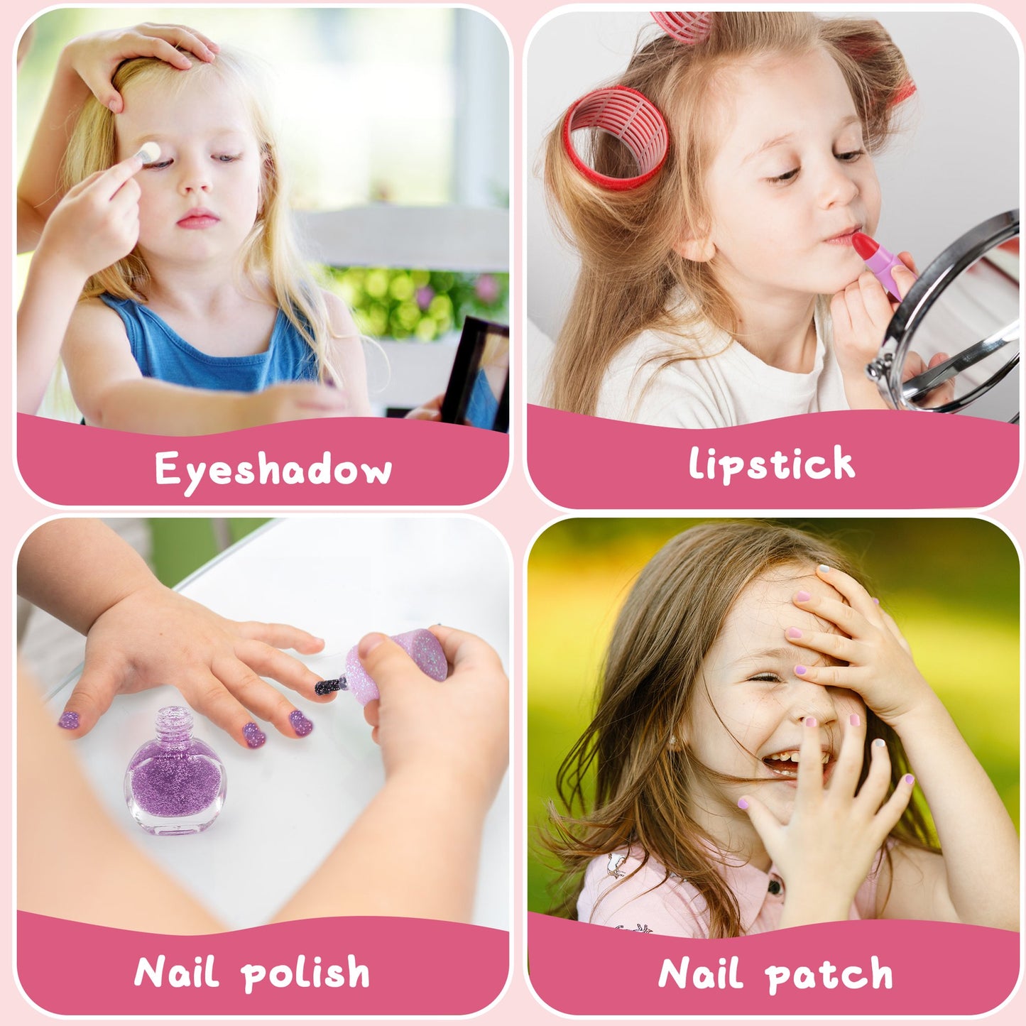 Kids Makeup Set, Gifts For Girls, 25 Pcs Makeup Toys, Washable Little Girl Princess Makeup Toys With Makeup Bag, Suitable For Birthday Christmas Gifts For 4 5 6 7 8 9 Years Old Girls