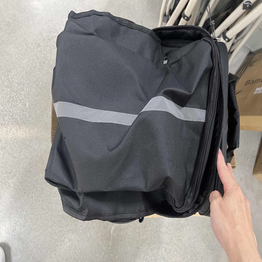 3-in-1 Bike Rack Bag Trunk Bag Waterproof Rear Seat Bag with 2 Side 31L Pannier Rear Seat Trunk BagHanging Bags Cycling Cargo Luggage Bag Pannier Shoulder Bag