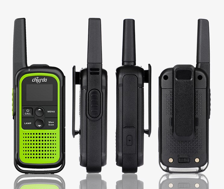 Baofeng Walkie Talkie, 4 Pack Walkie Talkies for Adults with Lamp, 22 Channel Rechargeable Two-Way Radio