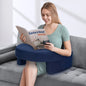 Reading Pillow for Gaming,Pillows for Sitting up in Bed,Large Pillow with Arms for Working