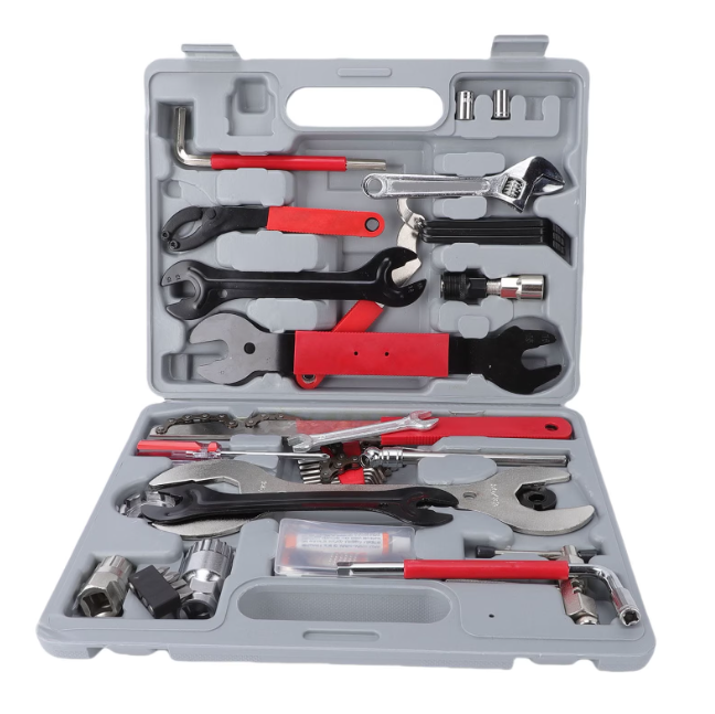 Bike Tool Kit 45 Pcs Multi Functional Bike Maintenance Tools with Storage Case for Road Mountain Bikes