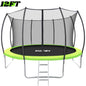 12FT Trampoline High-Durability Safe and Large Backyard Trampoline with Enclosure Net and Ladder, Perfect for Kids and Adults, 1000lbs Weight capacity - Ideal for Outdoor Fun and Exercise