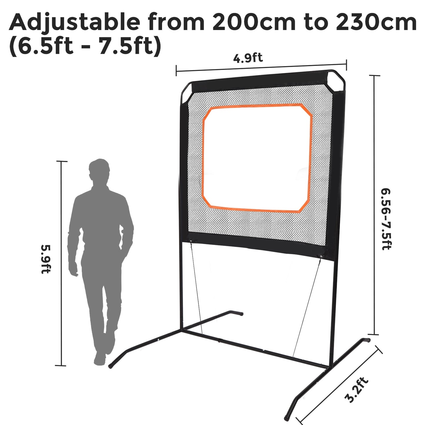 Portable Pickleball with Net, A Racket Game That Combines Pickleball, Badminton, and Tennis, Backyard Games Sport Outdoor Indoor, Fun Games for Kids & Adults
