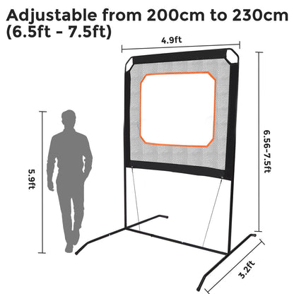Portable Pickleball with Net, A Racket Game That Combines Pickleball, Badminton, and Tennis, Backyard Games Sport Outdoor Indoor, Fun Games for Kids & Adults