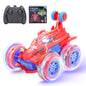 DOMQGA RC Stunt Car,2.4GHz Remote Control Car for Kids Wheels Lights & 360° Flips,for Boys Girls Birthday Gift