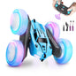 Remote Control Cars, Double Sided 360°Rotating 4wd Rc Cars With Lights 2.4ghz Electric Race Stunt Toys,Christmas Birthday Gifts