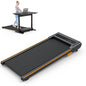 2 in 1 Walking Pad ,Electric Treadmill with Speaker and Remote Control, 2.5HP Walking Jogging Machine for Home/Office