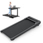 2 in 1 Walking Pad ,Electric Treadmill with Speaker and Remote Control, 2.5HP Walking Jogging Machine for Home/Office