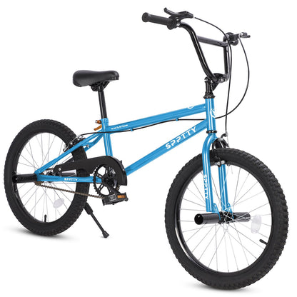20" Freestyle BMX Bike with 4 Pegs,Kids Bicycle for Teen Beginner, Age 7-14 Years