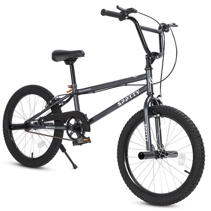 20" Freestyle BMX Bike with 4 Pegs,Kids Bicycle for Teen Beginner, Age 7-14 Years
