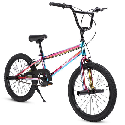 20" Freestyle BMX Bike with 4 Pegs,Kids Bicycle for Teen Beginner, Age 7-14 Years