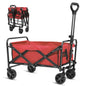 Collapsible Wagon,Foldable Garden Cart,Utility Grocery Shopping Cart for Camping,Sports
