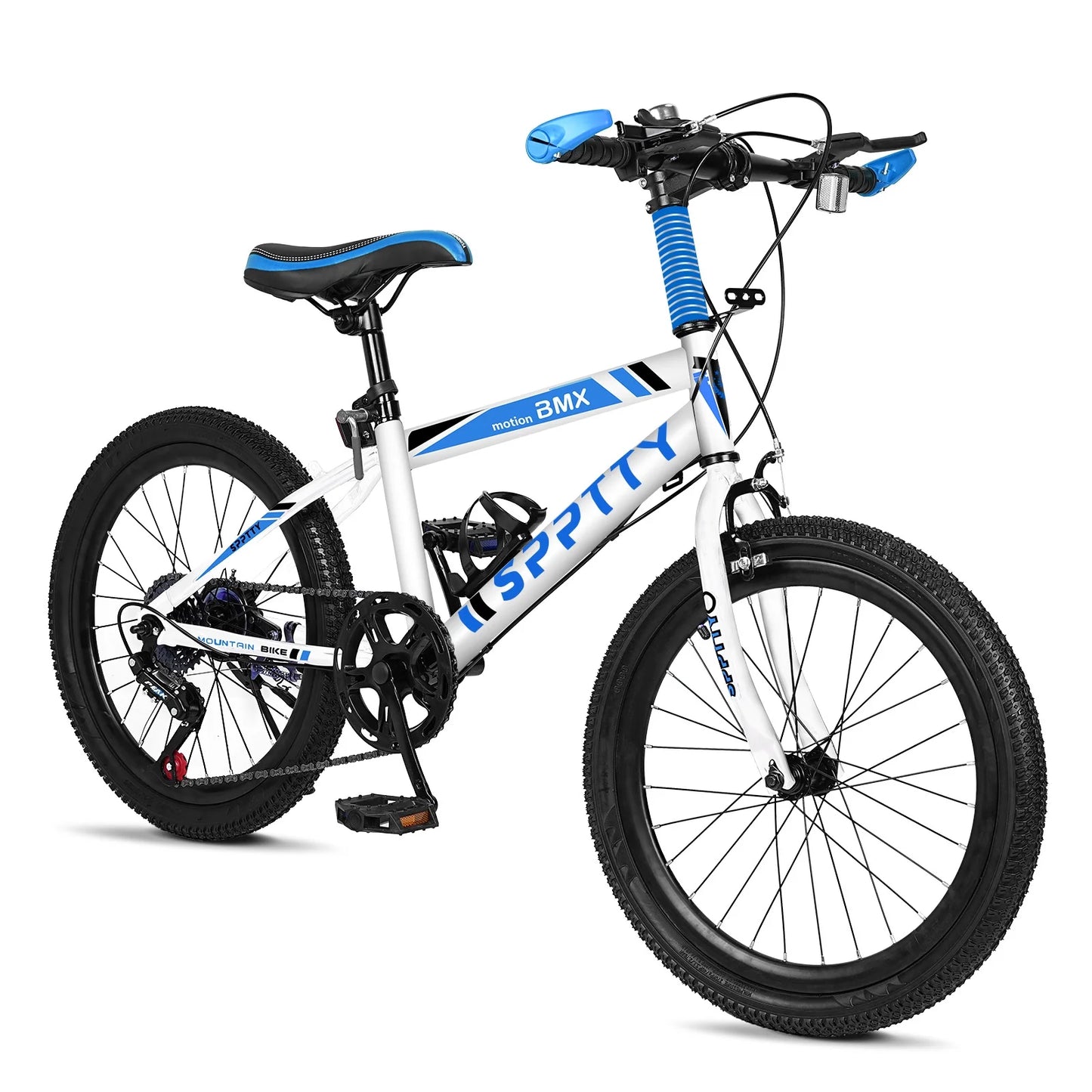 20-24 inch Bike,6-Speed Mountain Bike for Men Women Boys Girls,Dual Suspension,Comfort Saddle