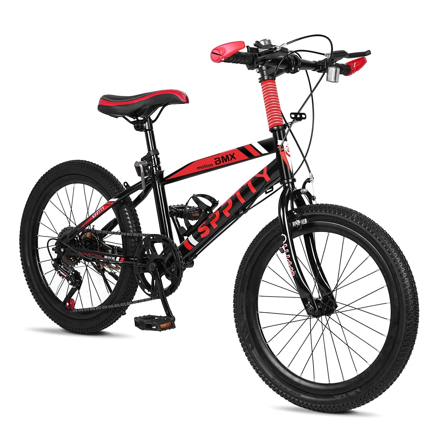 20-24 inch Bike,6-Speed Mountain Bike for Men Women Boys Girls,Dual Suspension,Comfort Saddle