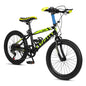 20-24 inch Bike,6-Speed Mountain Bike for Men Women Boys Girls,Dual Suspension,Comfort Saddle