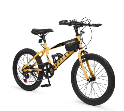 SPPTTY 20-24 inch Bike,6-Speed Mountain Bike for Men Women Boys Girls,Dual Suspension,Comfort Saddle
